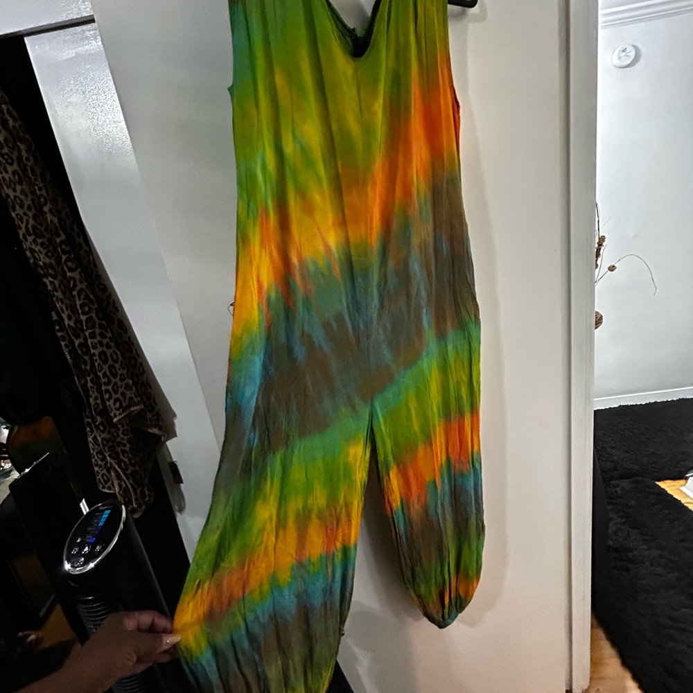 Vibrant Tie-Dye Jumpsuit